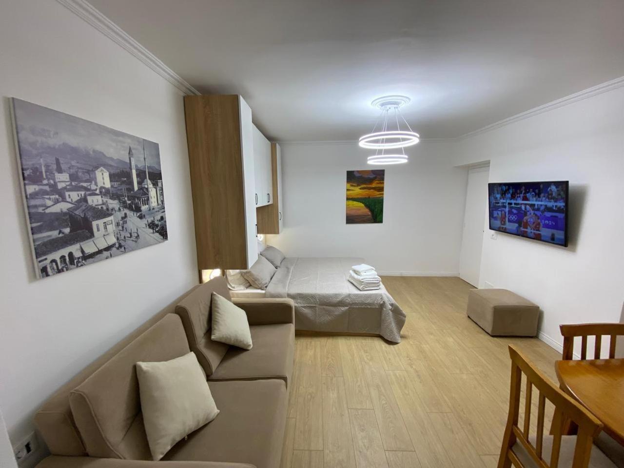 Tirana Apartment Bagian luar foto